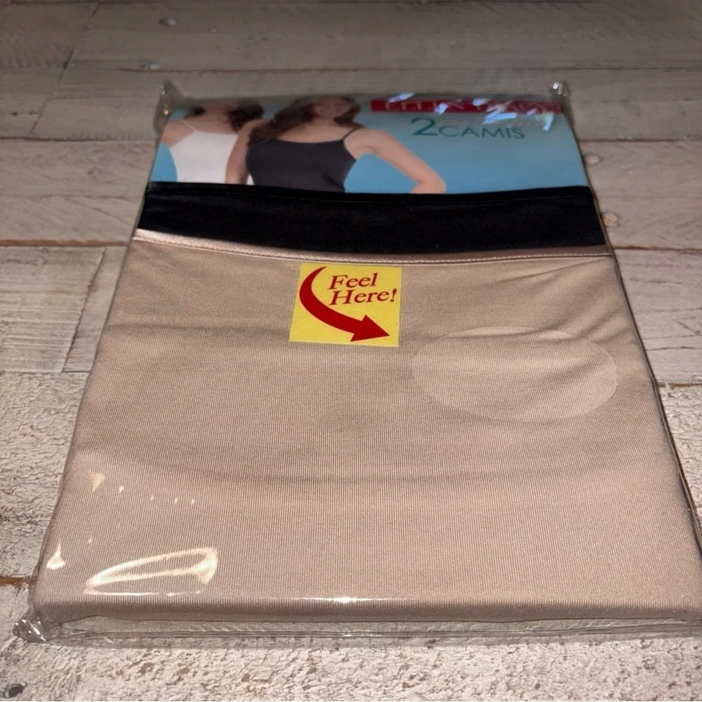 Ellen Tracey 2 Satin Trim Camis Women’s Sz XXL 20-22 Ultra Soft Natural Slimming - Picture 8 of 8